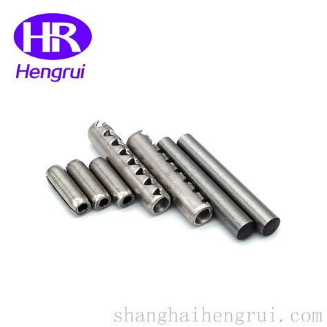 Factory Supplied Stainless Steel Tooth Cylindrical Slotted Spring Pins
