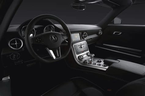 The Interior Of The Mercedes Benz Sls Amg