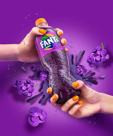 Fanta Rebrand On Behance Fanta Creative Advertising Bottle Design