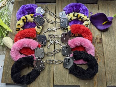 Furry Handcuffs Personalized Kinky Sex Toys Roll Play Etsy