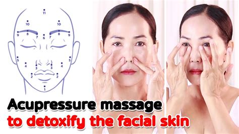 Acupressure Massage To Detoxify The Facial Skin No Talking Facial Massage Youtube