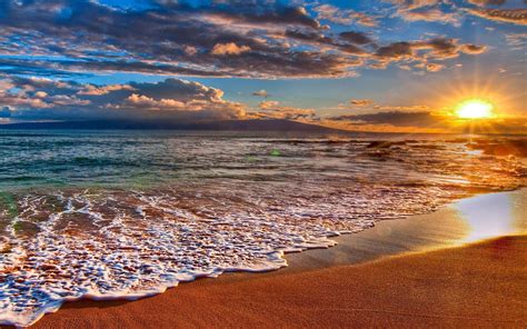 Free Download Desktop Backgrounds Beach Sunset Wallpaper 2560x1600