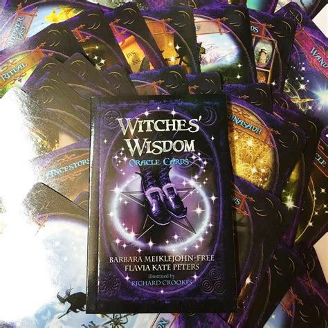 Witches Wisdom Oracle Cards And Guide Book Set Home And Garden Tarot