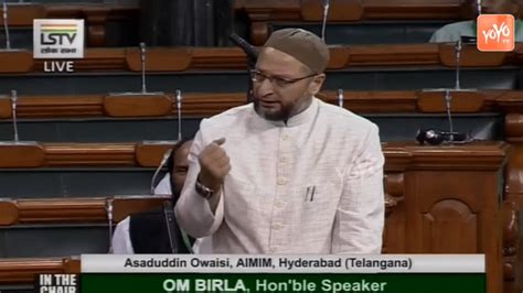 Aimim Mp Asaduddin Owaisi Brilliant Speech In Lok Sabha On Jammu And