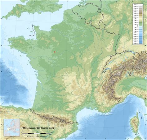 ROAD MAP PONCE-SUR-LE-LOIR : maps of Poncé-sur-le-Loir 72340