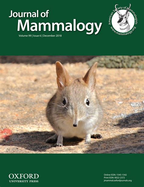 Asus Natural History Collections Featured In Journal Of Mammology