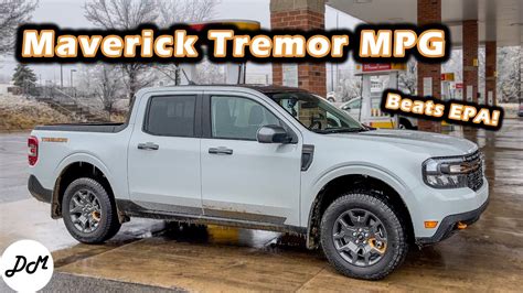 2023 Ford Maverick Tremor Mpg Test Real World Highway Fuel Economy