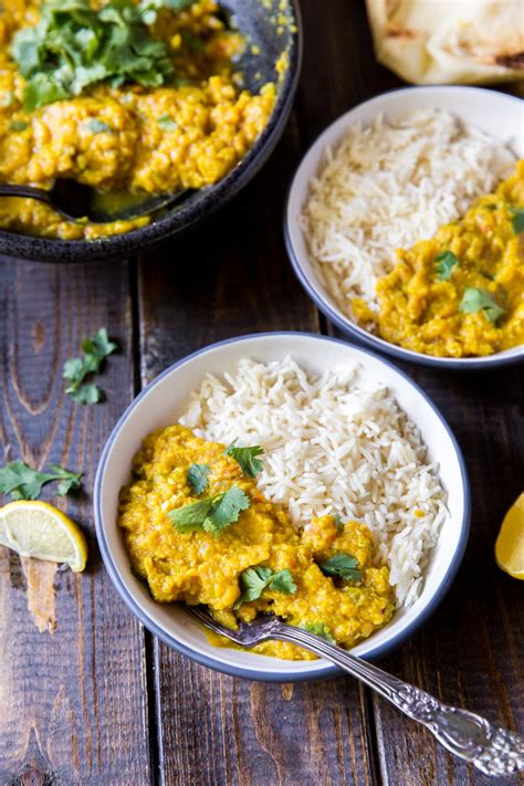 Indian Red Lentil Dal Recipe The Wanderlust Kitchen