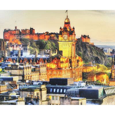 Plus we use 100% recycled board for all of jigsaws. Edinburgh Castle Scotland 1000 Piece Jigsaw Puzzle | The Works