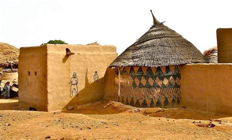 Gurunsi Earth Houses Of Burkina Faso