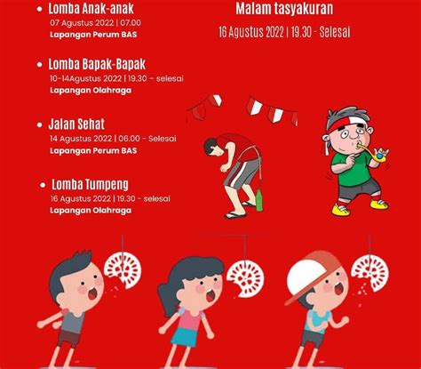 Contoh Pamflet Lomba 17 Agustus Yang Menarik Dan Mudah Dipahami Yuk