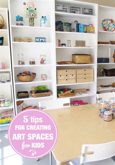 5 Tips For Creating An Art Space For Kids Meri Cherry