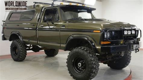 Mean Green 79 F 350 Perfectly Outfitted For Doomsday Ford Trucks