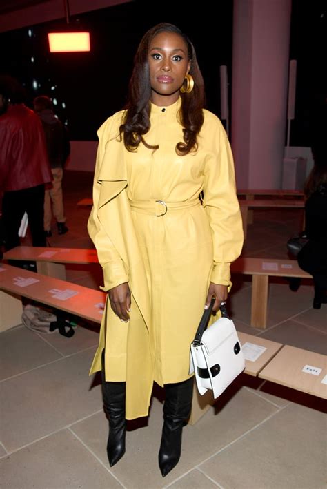 Issa Rae At The Proenza Schouler Fall 2020 Show The Best Celebrity