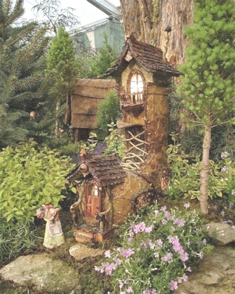 Fairy Garden Trees Whimsical Home And Garden Miniature Garden Fairy