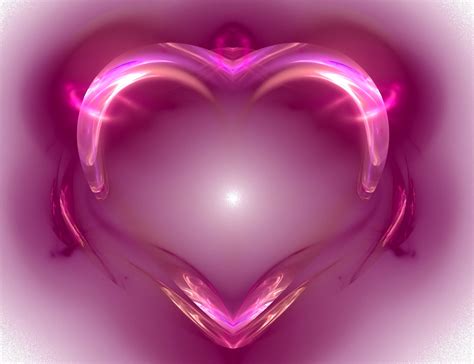 Free Download Pink Abstract Heart Wallpaper Pink Wallpaper Backgrounds