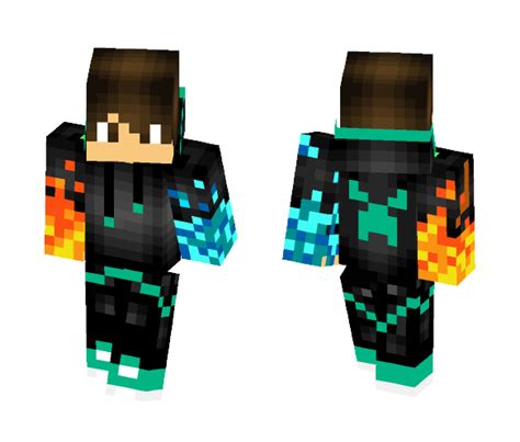 Download Cool Fire Ice Kid Minecraft Skin For Free Superminecraftskins
