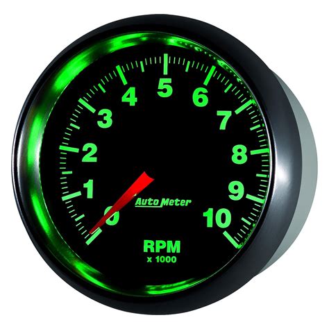 Auto Meter 3897 Gs Series 3 38 In Dash Tachometer Gauge 0 10000 Rpm