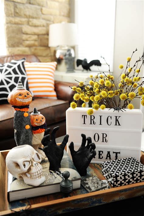 Check out our halloween home decor selection for the very best in unique or custom, handmade pieces there are 345597 halloween home decor for sale on etsy, and they cost $24.67 on average. Spooky Halloween Home Decor Ideas That Look Absolutely ...