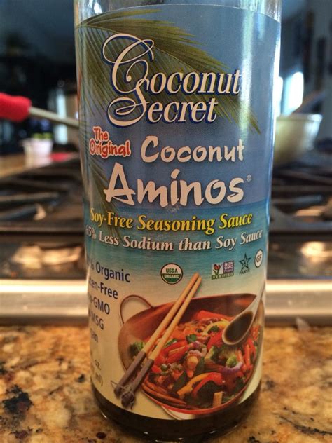 Coconut Aminos Nutrition Facts 1