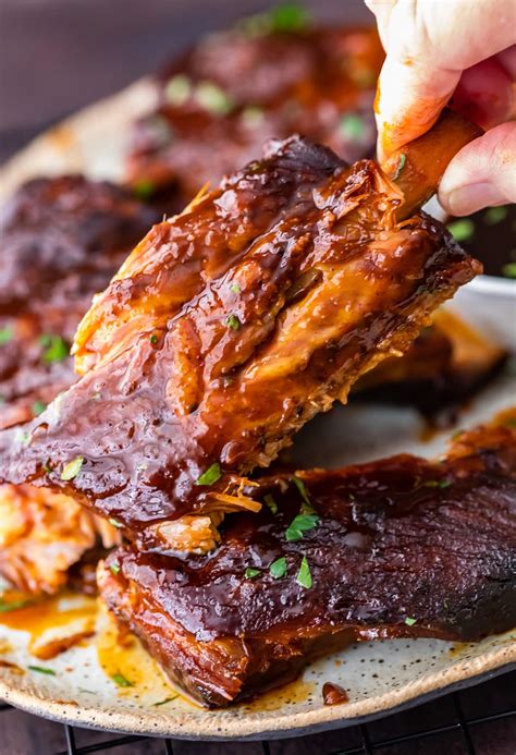When you're ready to grill, remove the ribs from the refrigerator and let them come to room temperature before grilling, about 1 hour. Crock Pot Ribs - Slow Cooker BBQ Ribs Recipe (HOW TO VIDEO!)