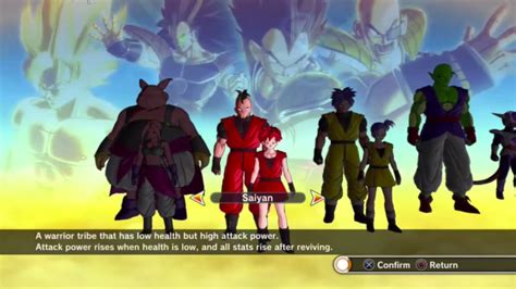 Dragon ball z lets you take on the role of of almost 30 characters. Image - Saiyan Race.png | Dragon Ball XenoVerse Wiki | FANDOM powered by Wikia