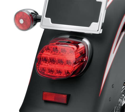 Tail Light Assemblies Krator Side Mount Verticle Plate Led Tail Brake