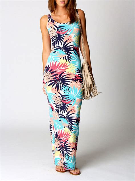 sexy women summer casual sleeveless party evening cocktail long maxi dress on luulla