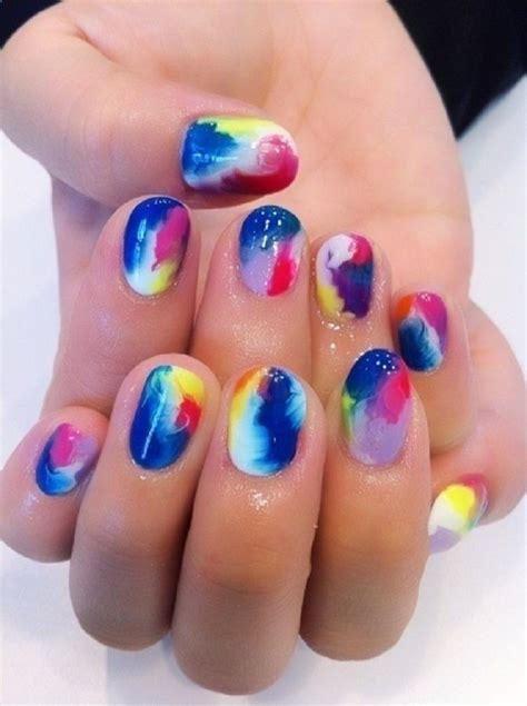 cool multi color nail designs entertainmentmesh