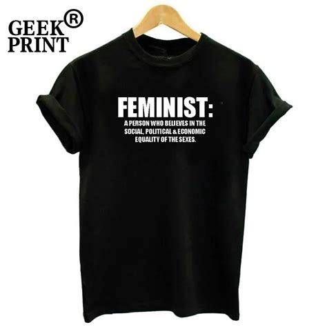 New Women Tops Feminist Definition T Shirt Lady Feminism Equal Rights The Future Is Female T
