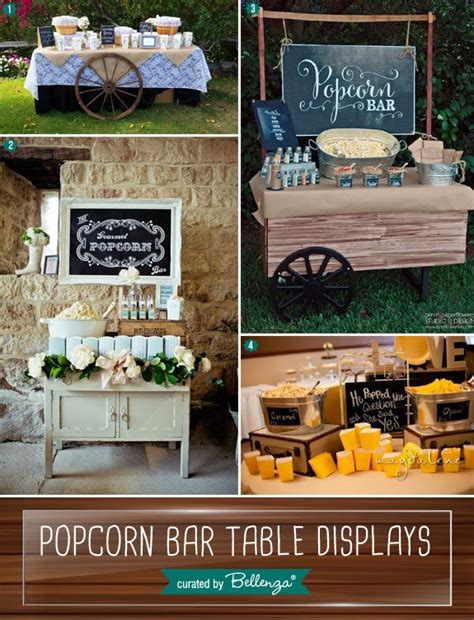 How To Set Up A Popcorn Bar For Fall Weddings Creative And Fun