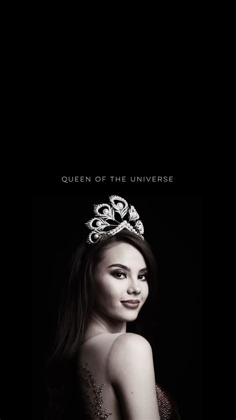Catriona Gray Iphone Wallpaper 😍😍 Miss Universe Crown Pageant Life