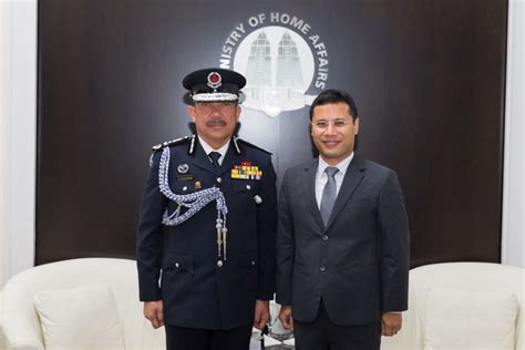 Commissioner Of The Royal Brunei Police Force Conferred The