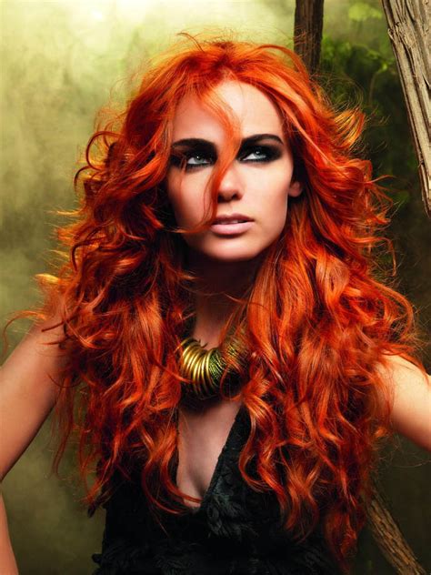 Bright Red Hair The Latest Trends In Womens Hairstyles
