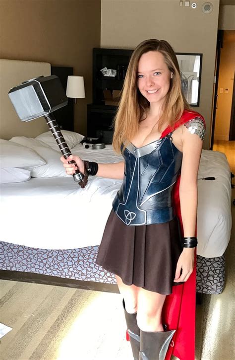 Girlfriend And I Built A Thor Costume For Her First Con First Cosplay