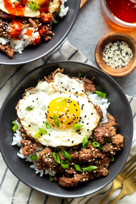 But can these ground beef recipes stand the test of hectic nights when the kids are starving and demanding dinner right away? Korean Ground Beef Bowls | Recipe | Beef recipes easy ...