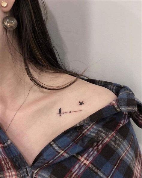 Pin On Tatoo Collar Bone Tattoo Cute Tattoos For Women Small Chest