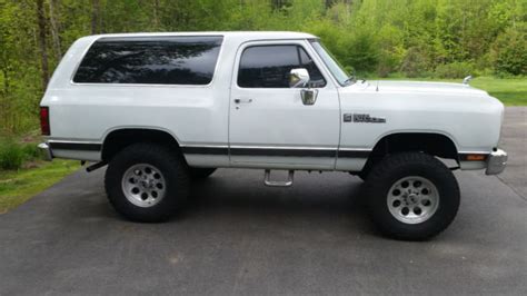 1989 Dodge Ramcharger Lifted Clean No Rust For Sale Photos
