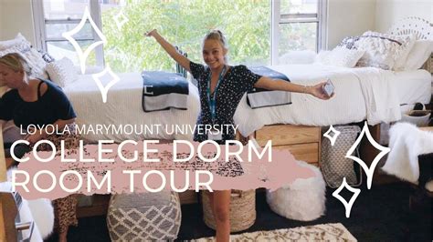 2020 Freshman Dorm Tour Loyola Marymount University Youtube