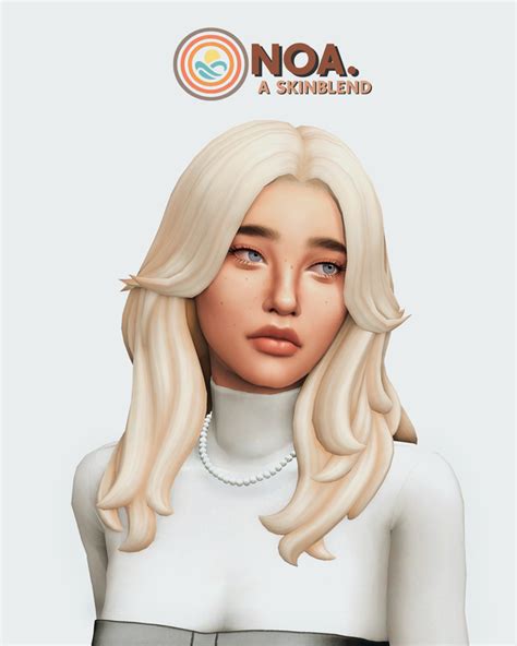 Noa A Skinblend Semplicesims On Patreon In 2022 Sims 4 Tattoos Hot