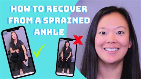 Easy Exercises Post Ankle Sprain Youtube
