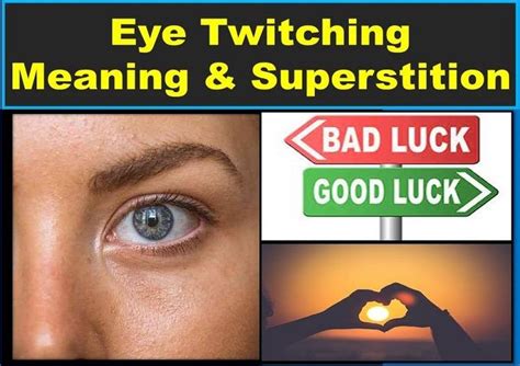 right and left eye twitching meaning spiritual omen and superstition eye twitching left eye