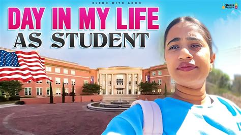 Day In My Life As A College Studentmasters Life In Us Usa Telugu