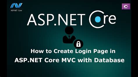 Create Login Page In Asp Net Core Tutorial Pics
