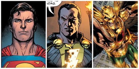 Dc Characters Black Adam Has Defeated By In The Comics