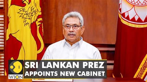 Sri Lanka Cabinet 17 New Ministers Appointed By President Gotabaya