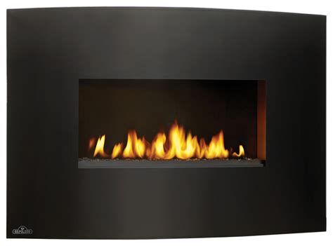 Plazmafire Wall Mounted Vent Free Gas Fireplace 24 Modern Indoor