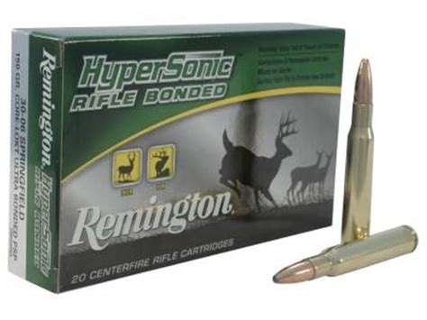 Remington 30 06 Ammunition Hypersonic Prh3006a 150 Grain Core Lokt