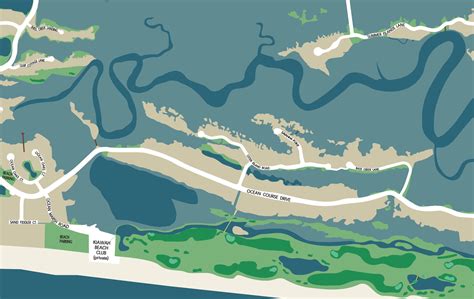 Printable Map Of Kiawah Island