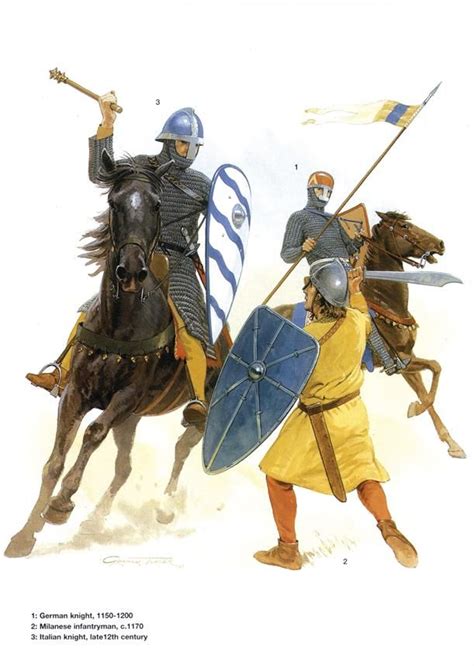 German Medieval Armies 10001300 12th Centuries Osprey Publishing